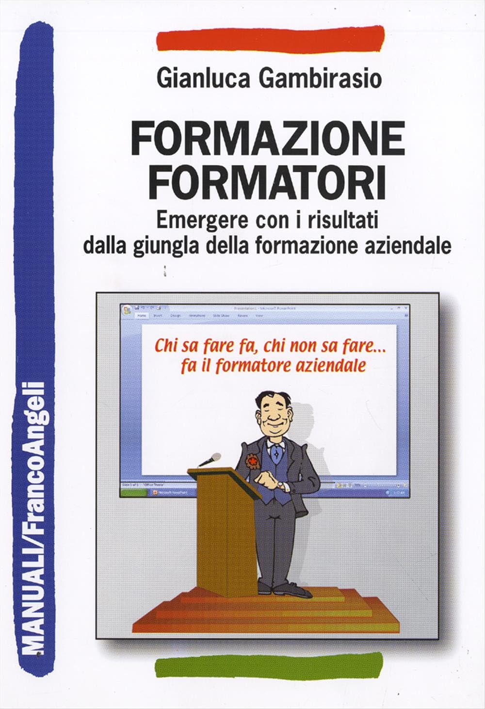 Copertina Libro "Formazione formatori" di Gianluca Gambirasio